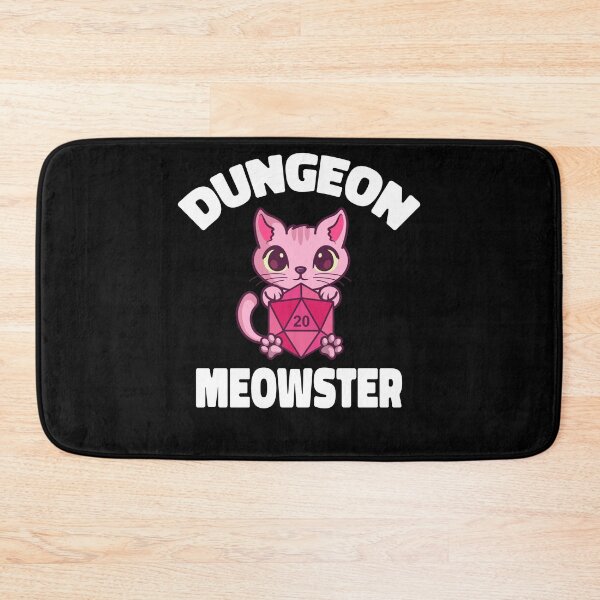 Item preview, Dungeon Meowster Cat Tabletop Polyhedral designed and sold by DelightfulDude.
