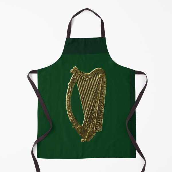 Item preview, The Green Golden Irish Celtic Harp designed and sold by articlave.