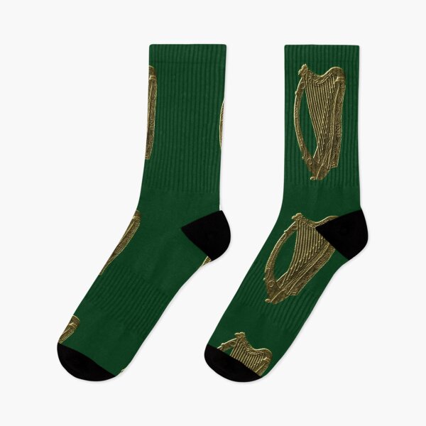 Item preview, The Green Golden Irish Celtic Harp designed and sold by articlave.