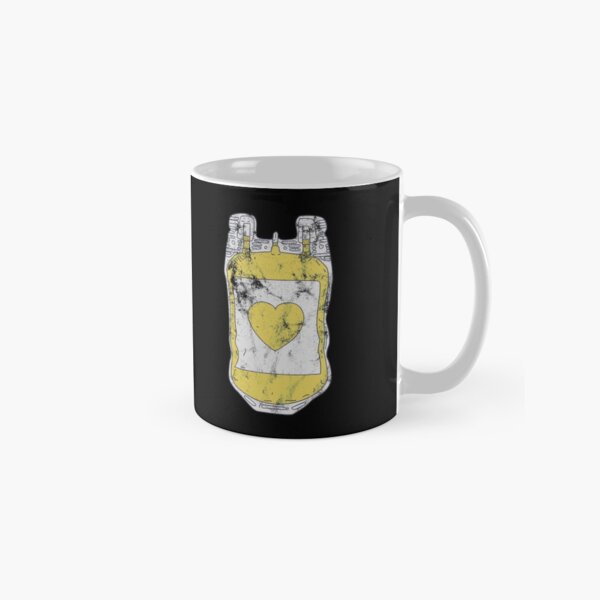 Item preview, Distressed Plasma Donor - Yellow Heart - Plasma Chemist designed and sold by DeWinnes.
