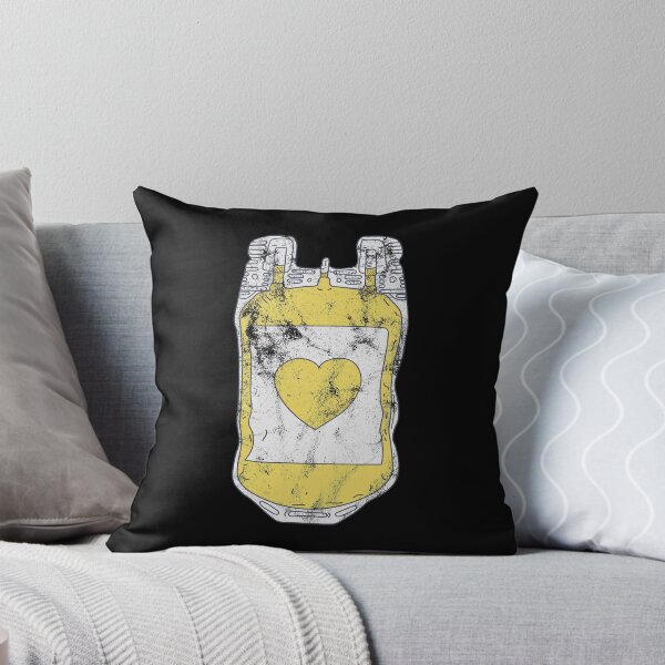 Item preview, Distressed Plasma Donor - Yellow Heart - Plasma Chemist designed and sold by DeWinnes.
