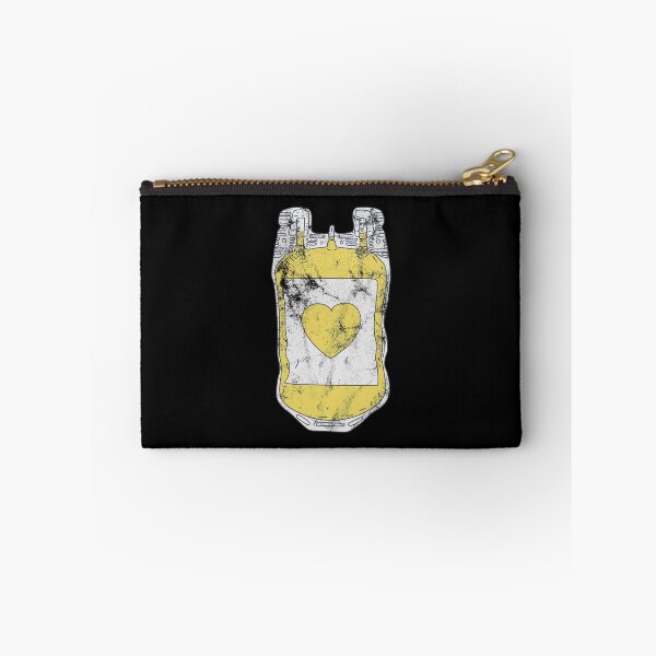 Item preview, Distressed Plasma Donor - Yellow Heart - Plasma Chemist designed and sold by DeWinnes.