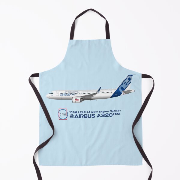 Item preview, Illustration of Airbus A320 NEO F-WNEW - Blue Version designed and sold by Steve H Clark.