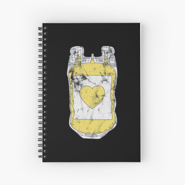 Item preview, Distressed Plasma Donor - Yellow Heart - Plasma Chemist designed and sold by DeWinnes.