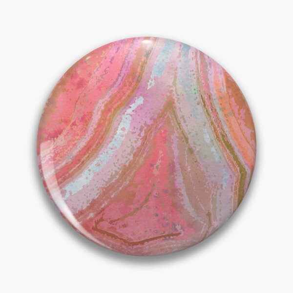 Item preview, Pink Laguna Agate Natural Gem Stone Art designed and sold by AndreaHelmArt.