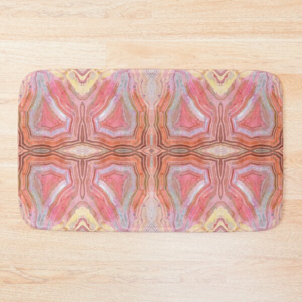 Item preview, Pink Laguna Agate Natural Gem Stone Art designed and sold by AndreaHelmArt.