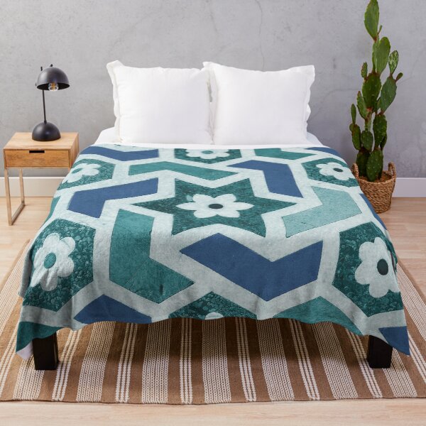 Item preview, Beautiful Abstract Blue and Green Pattern designed and sold by HarryHas.