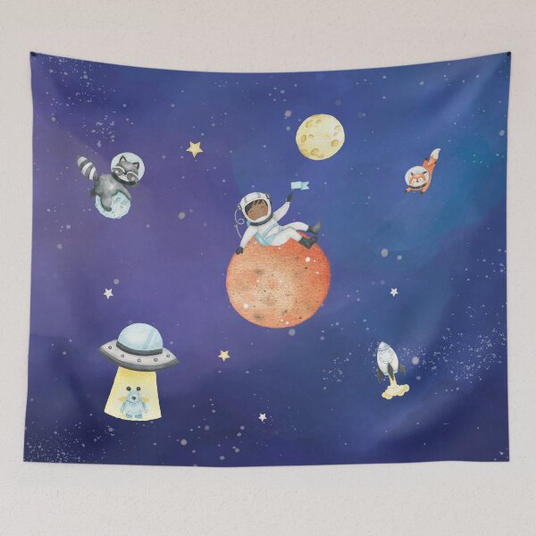 Item preview, Astrokid on Mars designed and sold by Mari Ubialli.