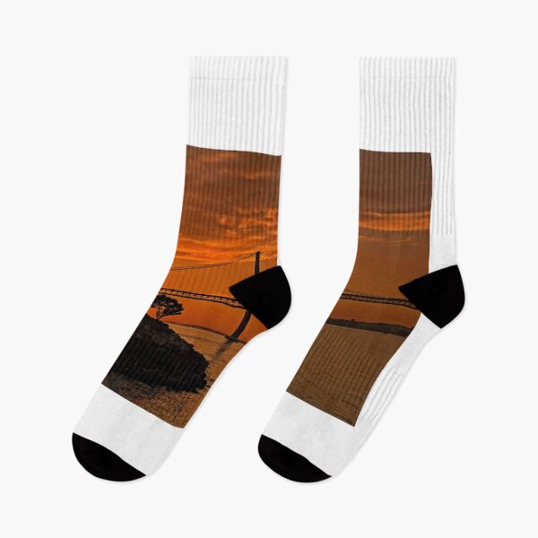 Item preview, Bridge Under Sunset Sky - 1 ©  designed and sold by © Hany G. Jadaa © Prince John Photography.
