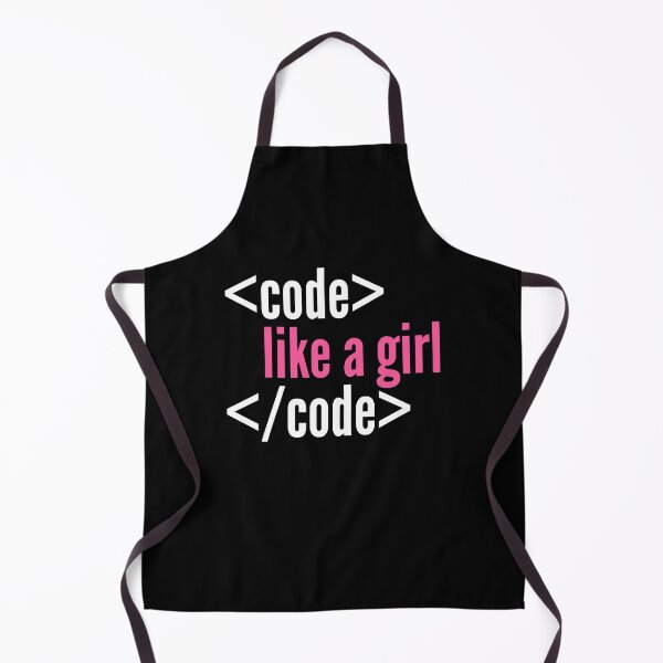 Item preview, Code like a girl programming designed and sold by playloud.