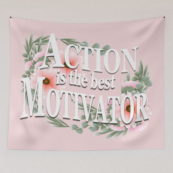Item preview,  BEST INSPIRATIONAL QUOTES - ACTION IS THE BEST MOTIVATOR  designed and sold by Cr1sV.