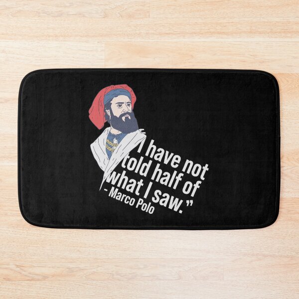 Item preview, Marco Polo Quote - Mosaic Graphic - Famous Trader designed and sold by DeWinnes.