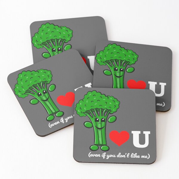 Item preview, I Love You Broccoli designed and sold by LucyGraphics.