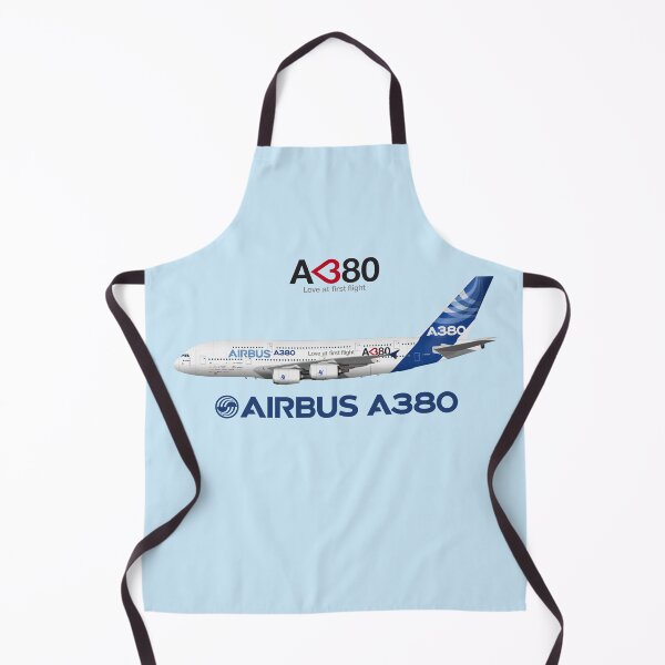 Item preview, Illustration of Airbus A380 "Love at First Flight" - Blue Version designed and sold by Steve H Clark.