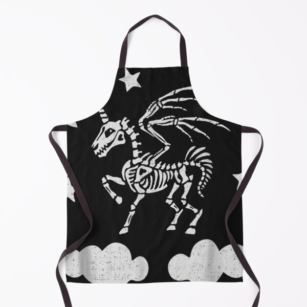 Item preview, Unicorn Pegasus Skeleton Halloween Moon Stars designed and sold by LaThresRice.