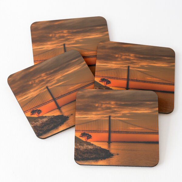 Item preview, Bridge Under Sunset Sky - 2 - HDR ©  designed and sold by © Hany G. Jadaa © Prince John Photography.