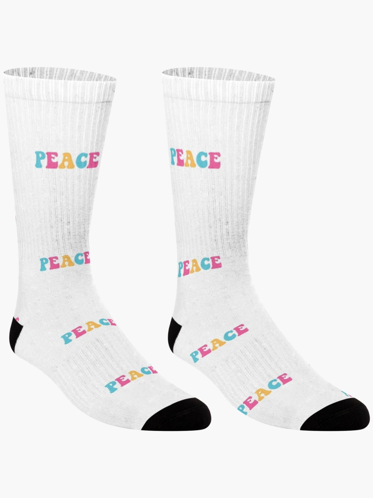 Thumbnail 3 of 5, Socks, Peace designed and sold by RafaTakami.