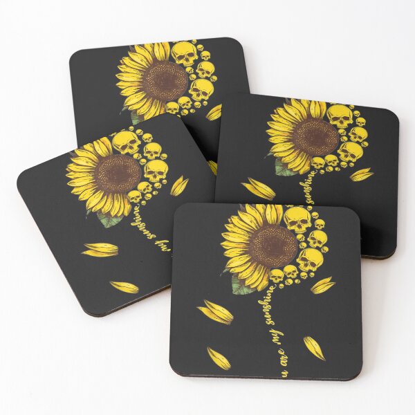 Item preview, You Are My Sunshine Skull Sunflower designed and sold by LaThresRice.