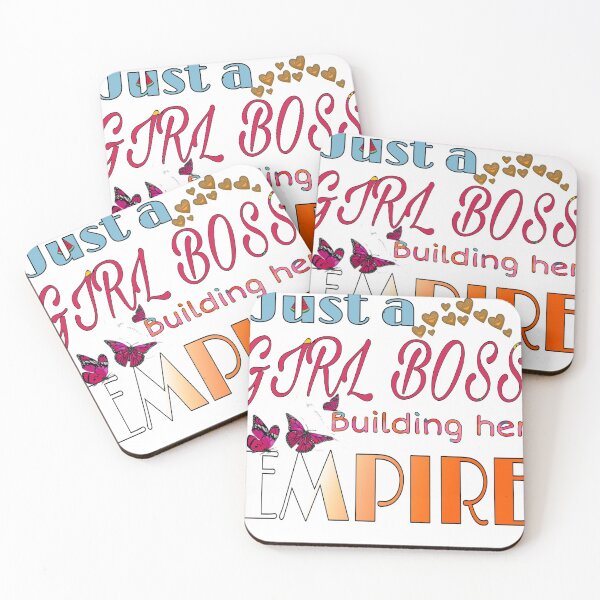 Item preview, Just a girl boss building her empire designed and sold by WEShop23.