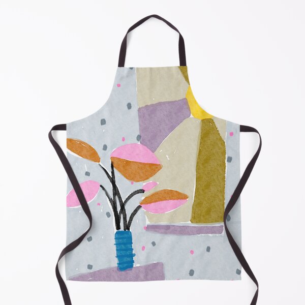 Item preview, Through the Open Window // illustration abstract bright watercolour print designed and sold by fossdesign.