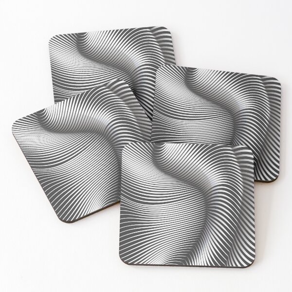 Item preview, White Warped Lines designed and sold by mischellero.