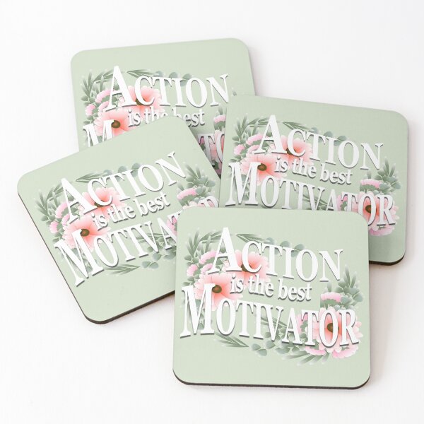 Item preview,  BEST INSPIRATIONAL QUOTES - ACTION IS THE BEST MOTIVATOR  designed and sold by Cr1sV.