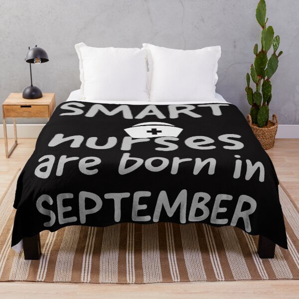 Item preview, smart nurses are born in September designed and sold by doctors-apparel.