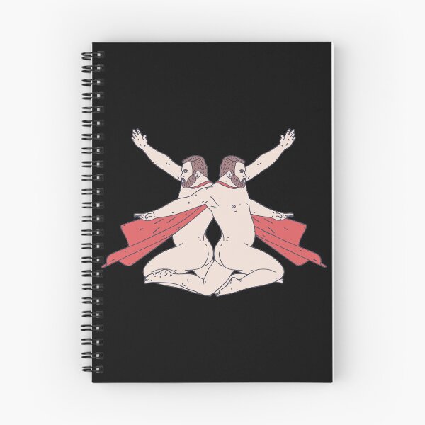Item preview, Chaotic Good - Nude Superhero Symbol - Roleplaying designed and sold by DeWinnes.