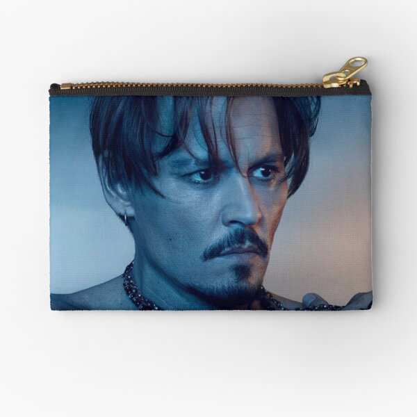 "Wallpaper Johnny Depp" Zipper Pouch for Sale by rokihermawan Redbubble