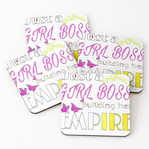 Item preview, purple of Just a girl boss building her empire designed and sold by WEShop23.