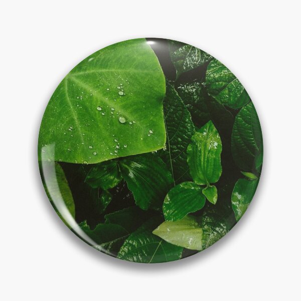 Item preview, Lush Green Dewy Leaves designed and sold by AishwaryaMathur.