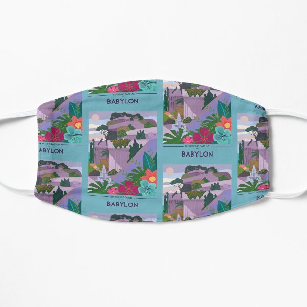 Hanging Gardens of Babylon Flat Mask