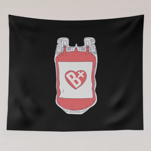 Item preview, Blood Donation - B+ Blood Type Blood Bag - Hermatologist designed and sold by DeWinnes.