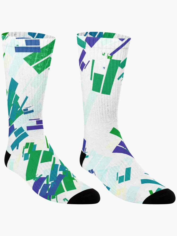 Thumbnail 3 of 5, Socks, Rectangular Pattern designed and sold by MeichaCreations.