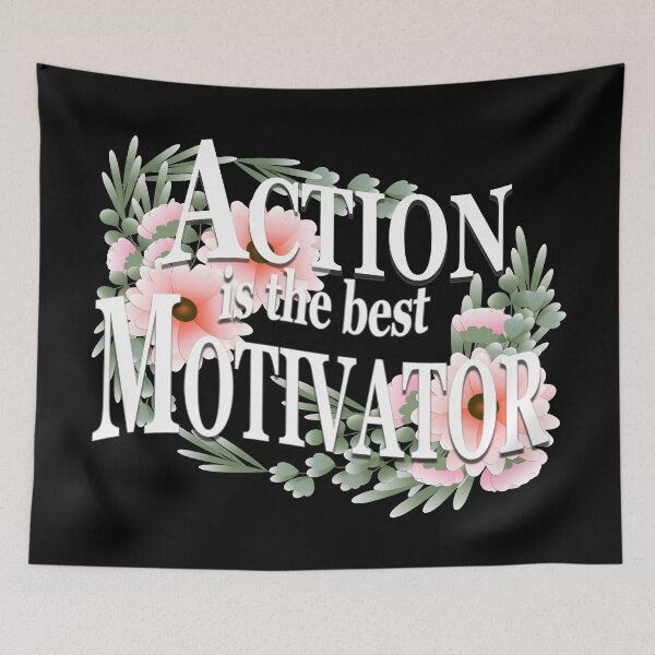 Item preview,  BEST INSPIRATIONAL QUOTES - ACTION IS THE BEST MOTIVATOR  designed and sold by Cr1sV.