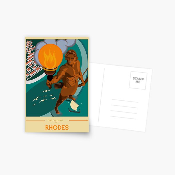 The Colossus of Rhodes Postcard