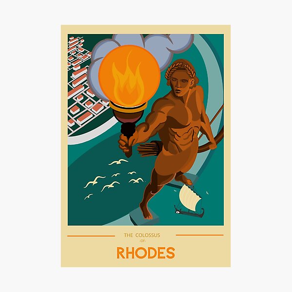 Item preview, The Colossus of Rhodes designed and sold by MariaHaley.