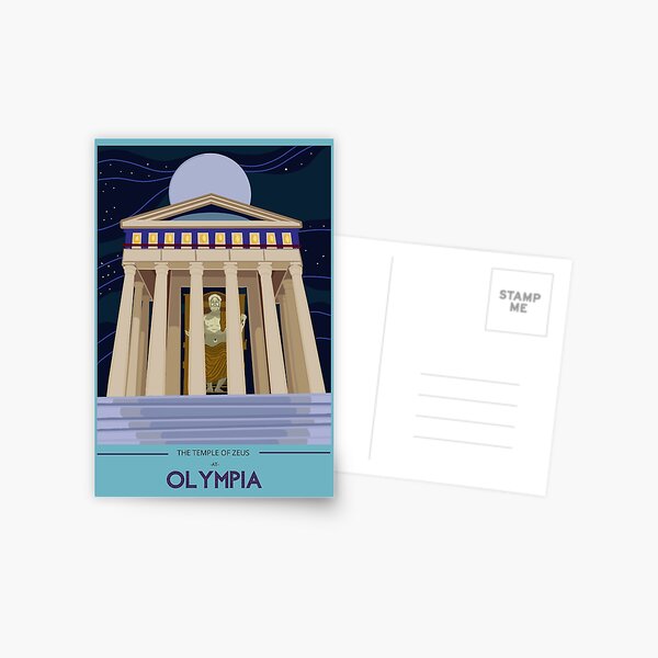 Item preview, The Temple of Zeus at Olympia designed and sold by MariaHaley.