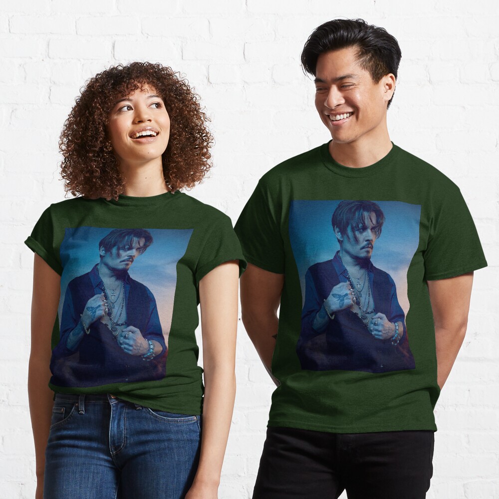 Tapete Johnny Depp Art T-Shirt