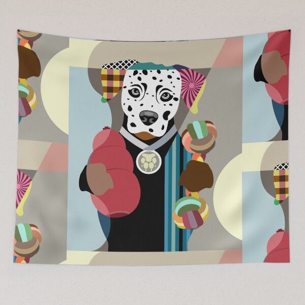 Item preview, Hipster Dalmatian designed and sold by lanrestudio.