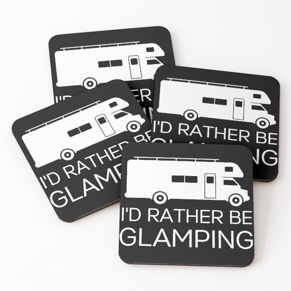Item preview, I'd rather be Glamping designed and sold by good vibes clothing.