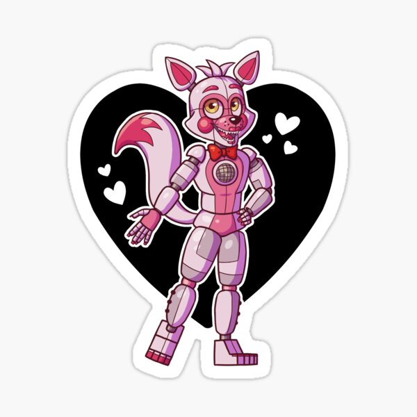 FNAF Foxy Sticker Sticker for Sale by NebulaDunes