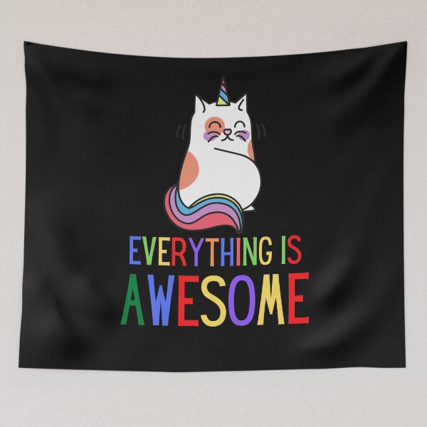 Item preview, Cartoon Unikitty Cute colorful unicorn cat designed and sold by OneTimeEngineer.