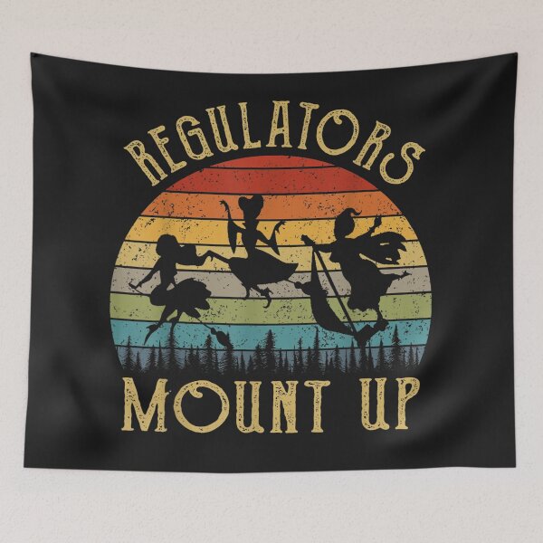 Item preview, Vintage Halloween Regulators Mount Up Witches Costume designed and sold by LaThresRice.