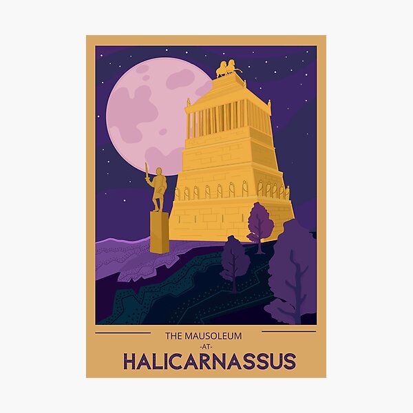 Item preview, The Mausoleum at Halicarnassus designed and sold by MariaHaley.
