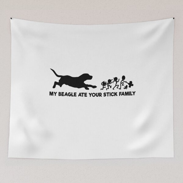Item preview, My Beagle Ate Your Stick Family designed and sold by dreamy11.