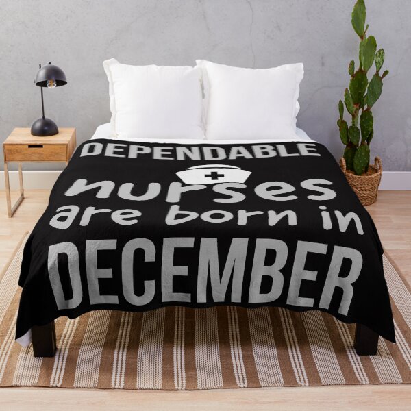Item preview, dependable nurses are born in December designed and sold by doctors-apparel.