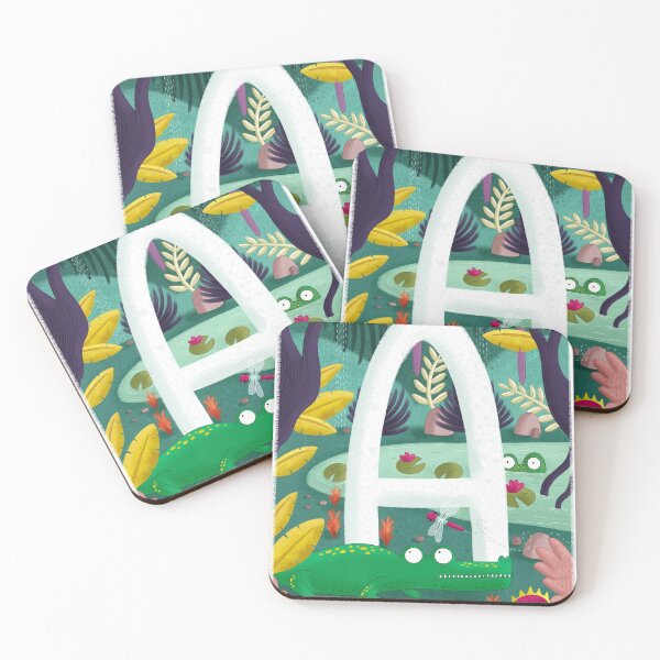 Item preview, Letter 'A' Alligator designed and sold by binny-boo.
