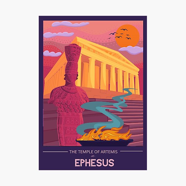 Item preview, The Temple of Artemis at Ephesus designed and sold by MariaHaley.