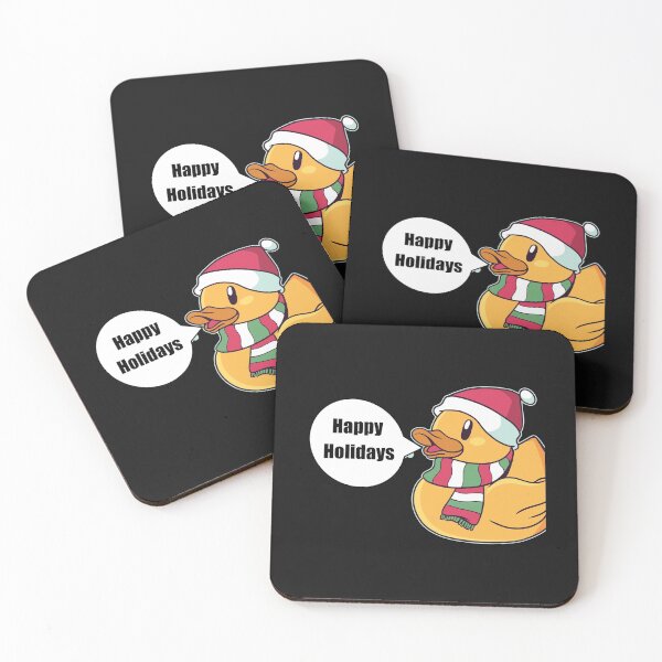 Item preview, Funny Christmas Happy Holidays Duck Gift designed and sold by MichaelTeupser.